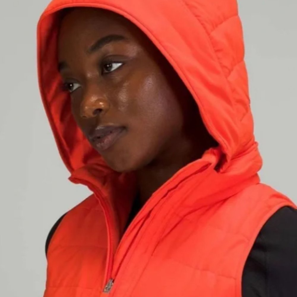 Lululemon Another Mile Vest Autumn Red Size 4 - Picture 4 of 8